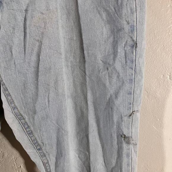 Vintage 90s Levi’s Jeans Light Wash Distressed Marked 505 Denim‎ - Picture 5 of 7